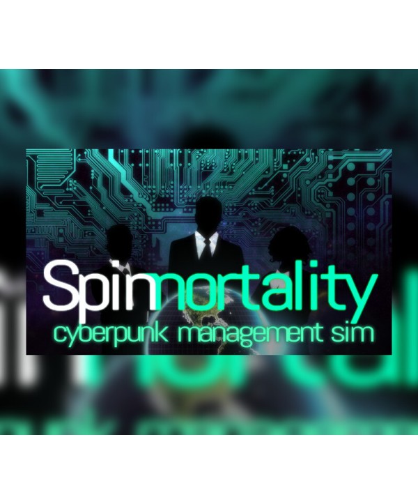 Spinnortality cyberpunk management sim Steam Key GLOBAL